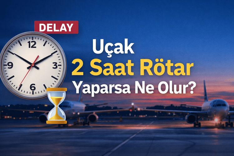 Uçak 2 Saat Rötar Yaparsa Ne Olur? Yolcu Hakları