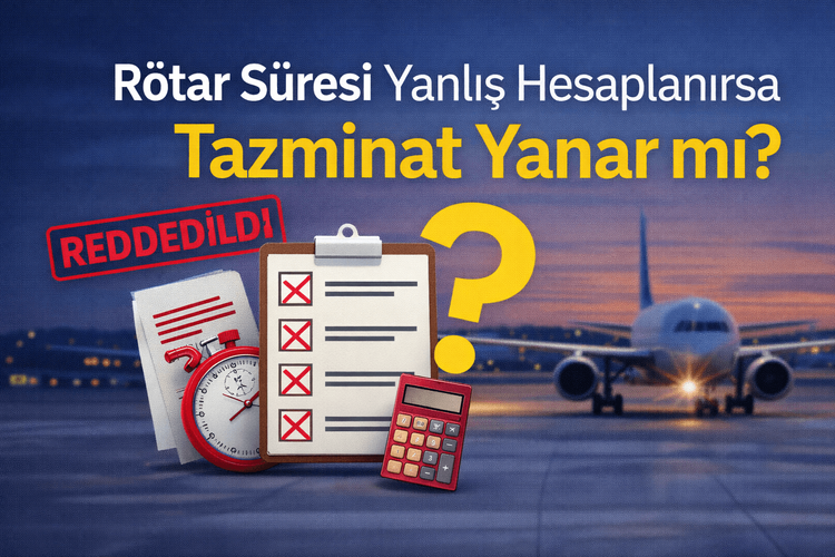 Rötar Süresi Yanlış Hesaplanırsa Tazminat Yanar mı?